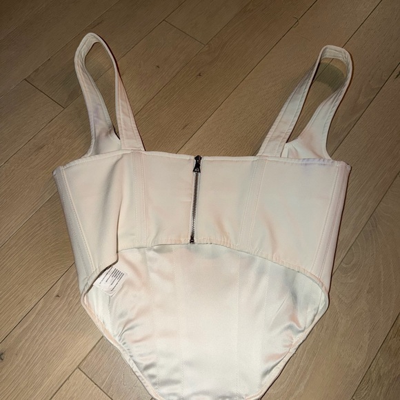 Bardot White Corset Size Small - Picture 2 of 5